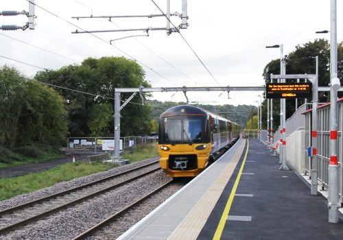 The next train to arrive at Apperley Bridge’s brand new station is… cover image