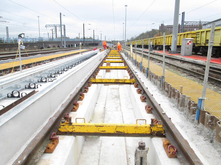 Track on the Plinths South End Road 4