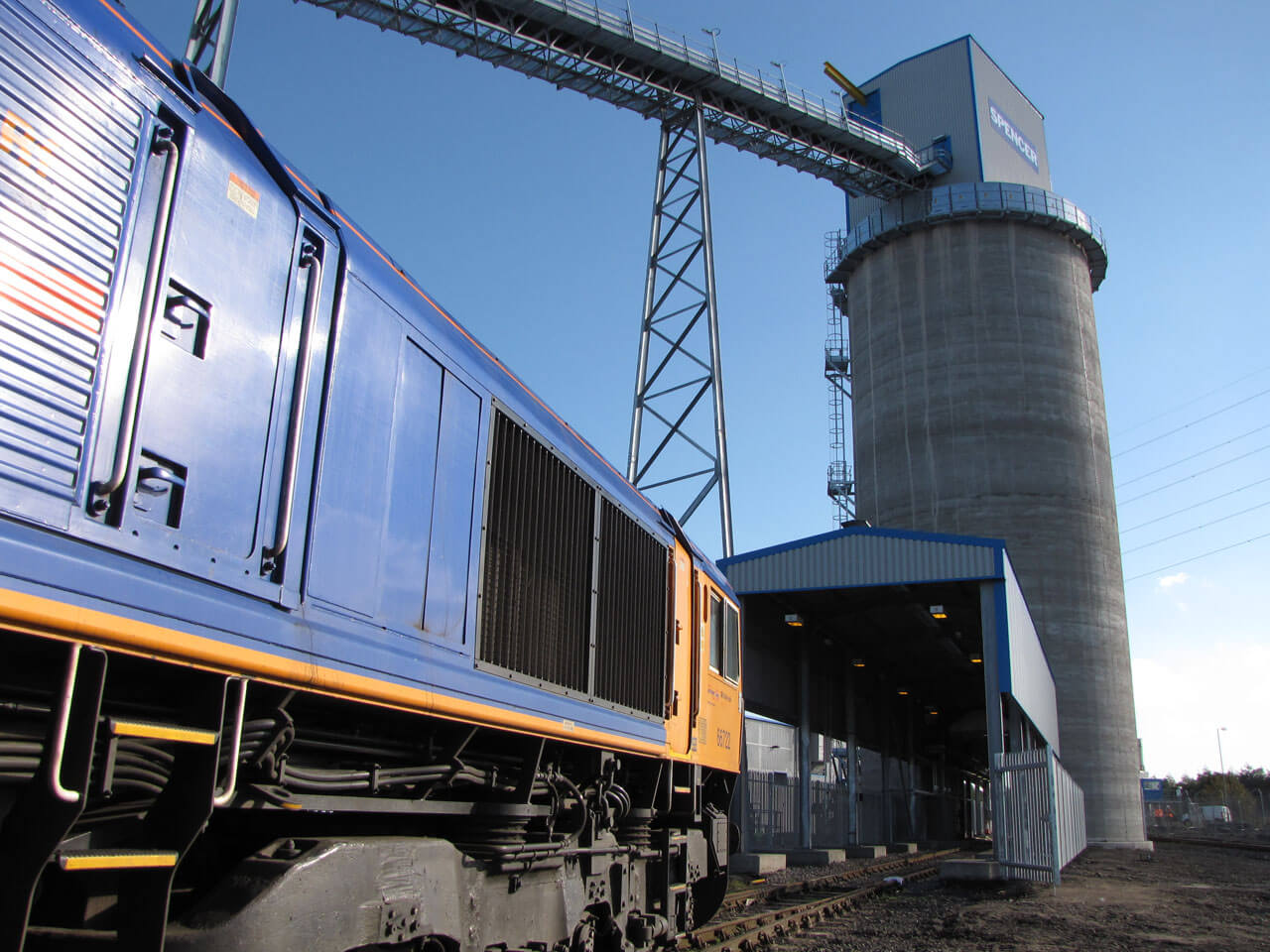 Port of Tyne Rail Loading of Biomass