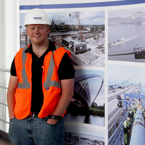 Spencer Group apprentices Ryan Walters