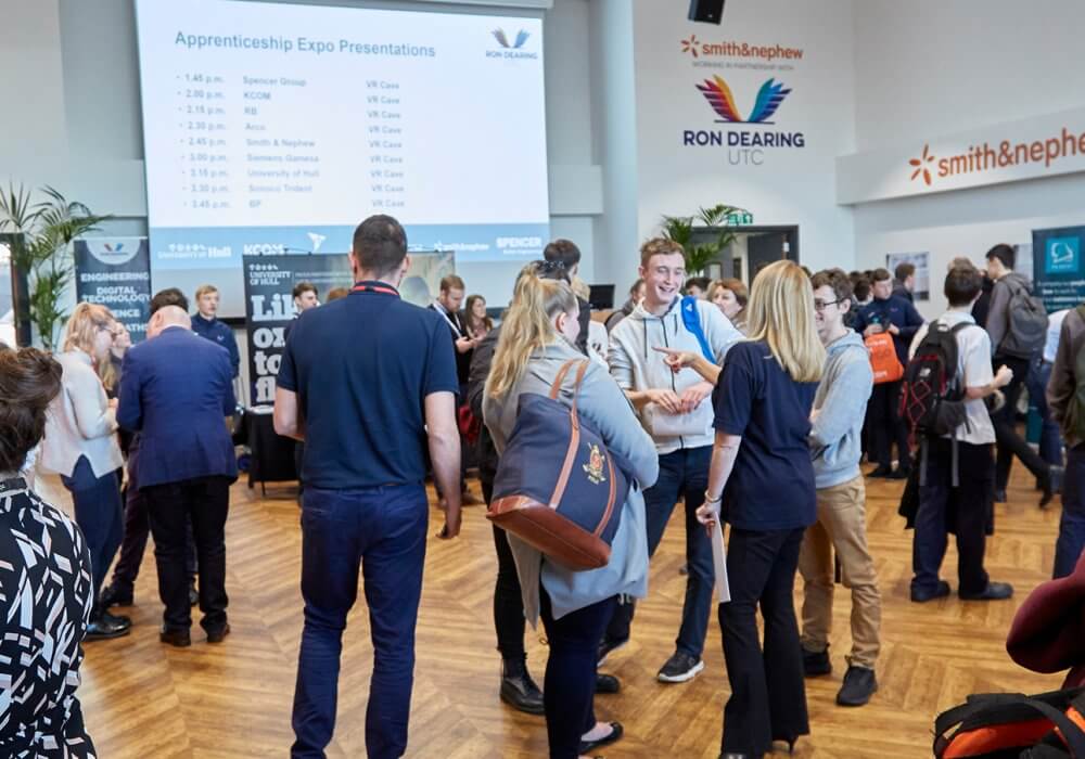 Ron Dearing UTC students get the edge in apprenticeships recruitment race