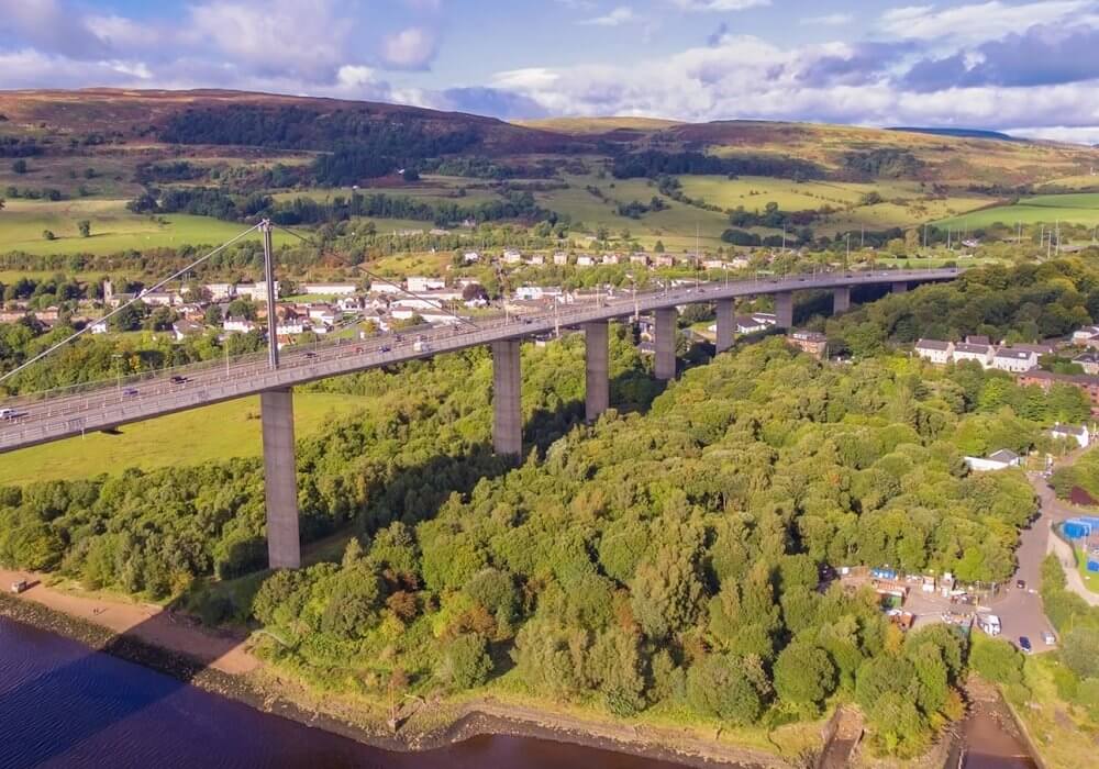 Spencer Group wins four-year Erskine Bridge maintenance painting contract