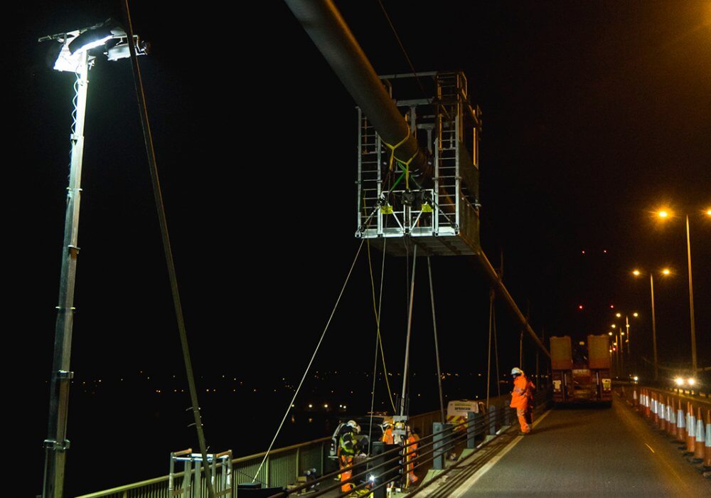 Humber Bridge hanger replacement and testing – Smeaton Award