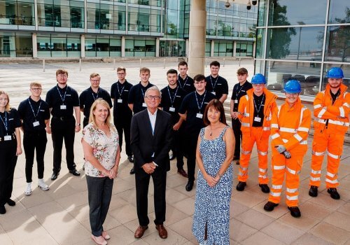 Spencer Group grows workforce with 14 more apprentices from employer-led school cover image