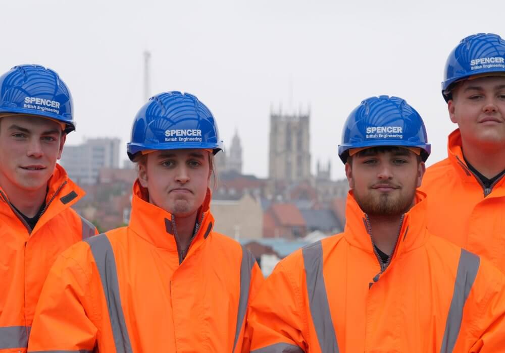 Spencer Group expands M&E team with intake of apprentices