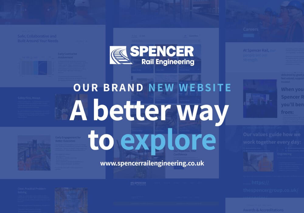 Spencer Group announces launch of new Spencer Rail Engineering website